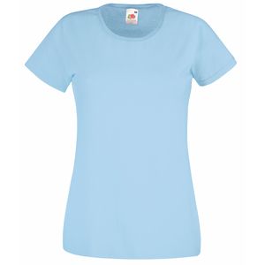 Fruit of the Loom SS050 - Lady-fit valueweight tee Sky Blue