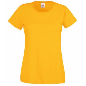 Fruit of the Loom SS050 - Lady-fit valueweight tee Sunflower