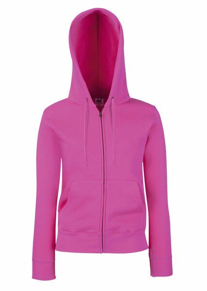 Fruit of the Loom SS312 - Chaqueta sudadera con capucha mujer Premium 70/30