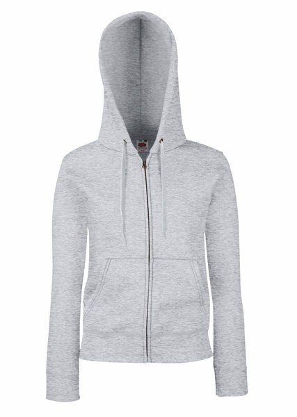 Fruit of the Loom SS312 - Premium 70/30 lady-fit hooded sweatshirt jacket