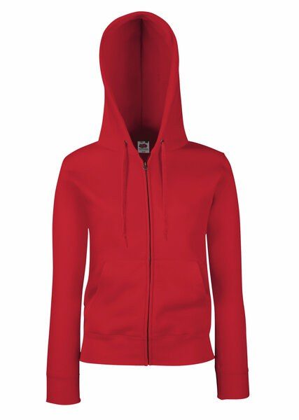 Fruit of the Loom SS312 - Premium 70/30 lady-fit hooded sweatshirt jacket