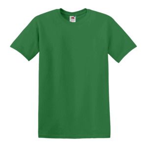 Fruit of the Loom SS048 - T-shirt à col rond Vert Kelly