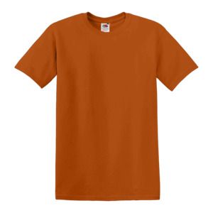 Fruit of the Loom SS048 - T-shirt à col rond Orange
