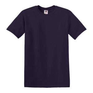 Fruit of the Loom SS048 - T-shirt à col rond Violet