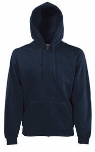 Fruit of the Loom SS822 - Premium 70/30 hooded sweatshirt jacket Deep Navy