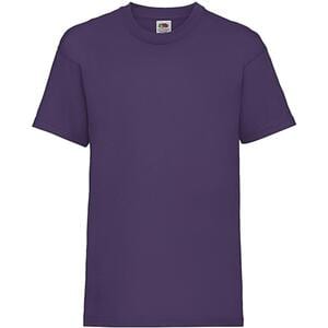 Fruit of the Loom SS031 - Kinder-T-Shirt ValueWeight Purple