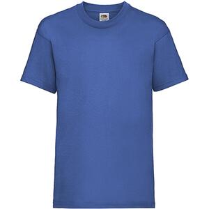 Fruit of the Loom SS031 - Kinder-T-Shirt ValueWeight Royal Blue
