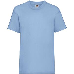 Fruit of the Loom SS031 - Kinder-T-Shirt ValueWeight Sky Blue