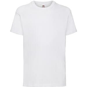 Fruit of the Loom SS031 - Kids valueweight tee White