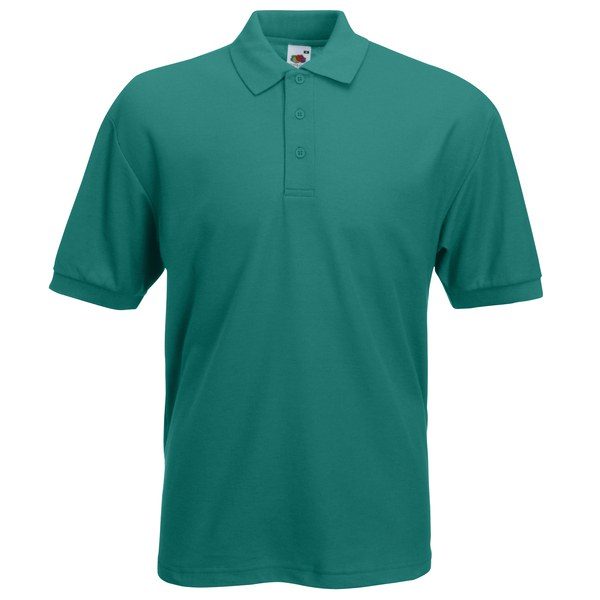 Fruit of the Loom SS402 - Classic Easy Care Polo with Button Down Collar