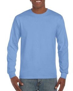 Gildan GD014 - Ultra Cotton™ adult long sleeve t-shirt Carolina Blue