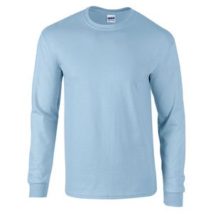 Gildan GD014 - T-Shirt à Manches Longues Homme Bleu ciel