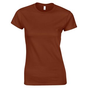 Gildan GD072 - Softstyle™ women's ringspun t-shirt Chestnut