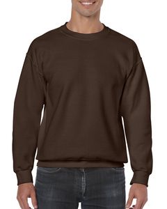 Gildan GD056 - HeavyBlend™ adult crew neck sweatshirt Dark Chocolate