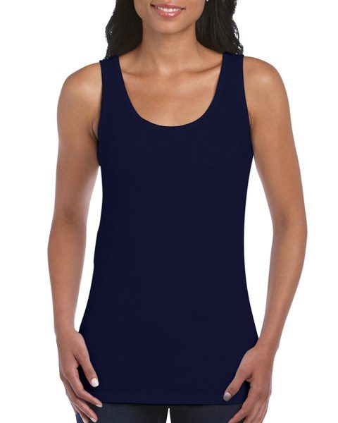 Gildan GD077 - Softstyle™ Womens Deluxe Rib Knit Tank Top