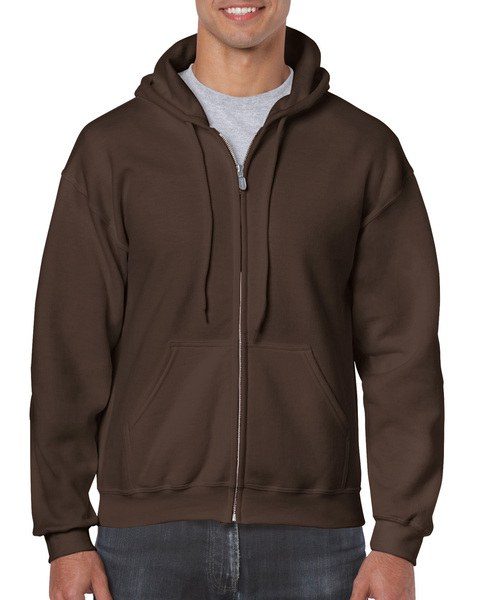 Gildan GD058 - Sudadera HeavyBlend™ con capucha y cremallera completa