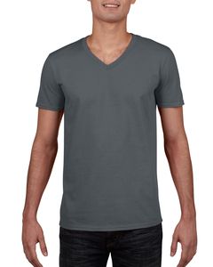 Gildan GD010 - Softstyle™ v-neck t-shirt Charcoal