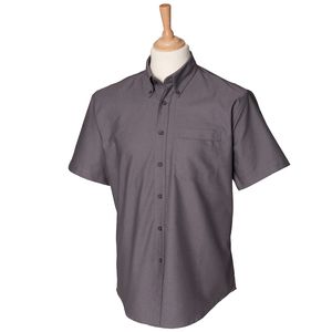 Henbury HB515 - Classic Short Sleeve Oxford Shirt