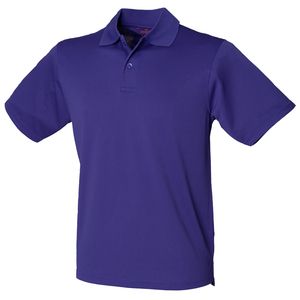Henbury HB475 - Coolplus® Polohemd Bright Purple