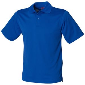 Henbury HB475 - Coolplus® polo shirt Royal blue