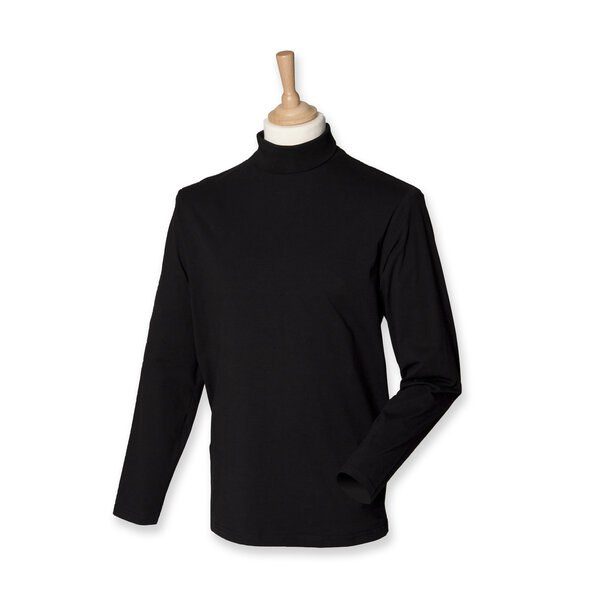 Henbury HB020 - Top de cuello alto de manga larga