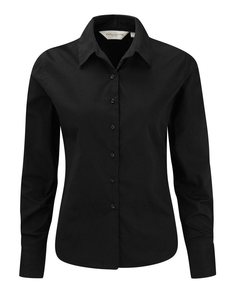 Russell Collection J916F - Women's long sleeve classic twill shirt