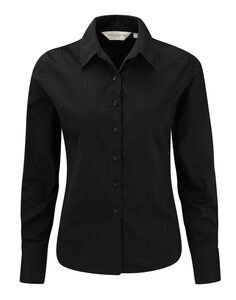 Russell Collection J916F - Womens long sleeve classic twill shirt
