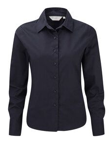 Russell Collection J916F - Womens long sleeve classic twill shirt