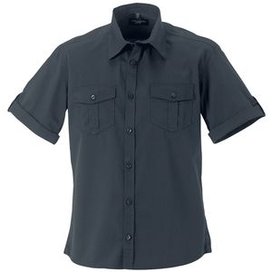 Russell J919M - Kortärmad skjorta med upprullningsbara ärmar