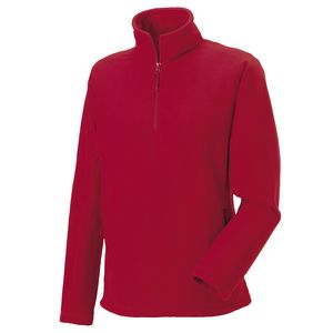 Russell 8740M - ¼ zip outdoor fleece Classic Red