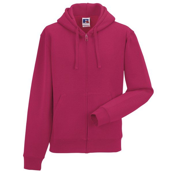 Russell J266M - Sudadera Authentic con capucha y cremallera