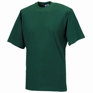 Russell J180M - Classic super continuous warp yarn T-shirt Bottle Green