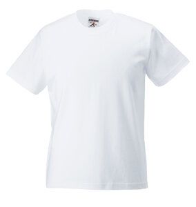 Russell J180M - Classic super continuous warp yarn T-shirt White