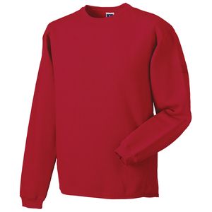 Russell J013M - Heavy duty crew neck sweatshirt Classic Red
