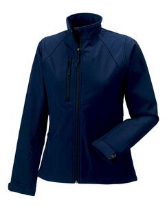 Russell J140F - Women's softshell jacket French Navy