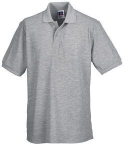Russell J599M - Hard-wearing 60°C wash polo Light Oxford