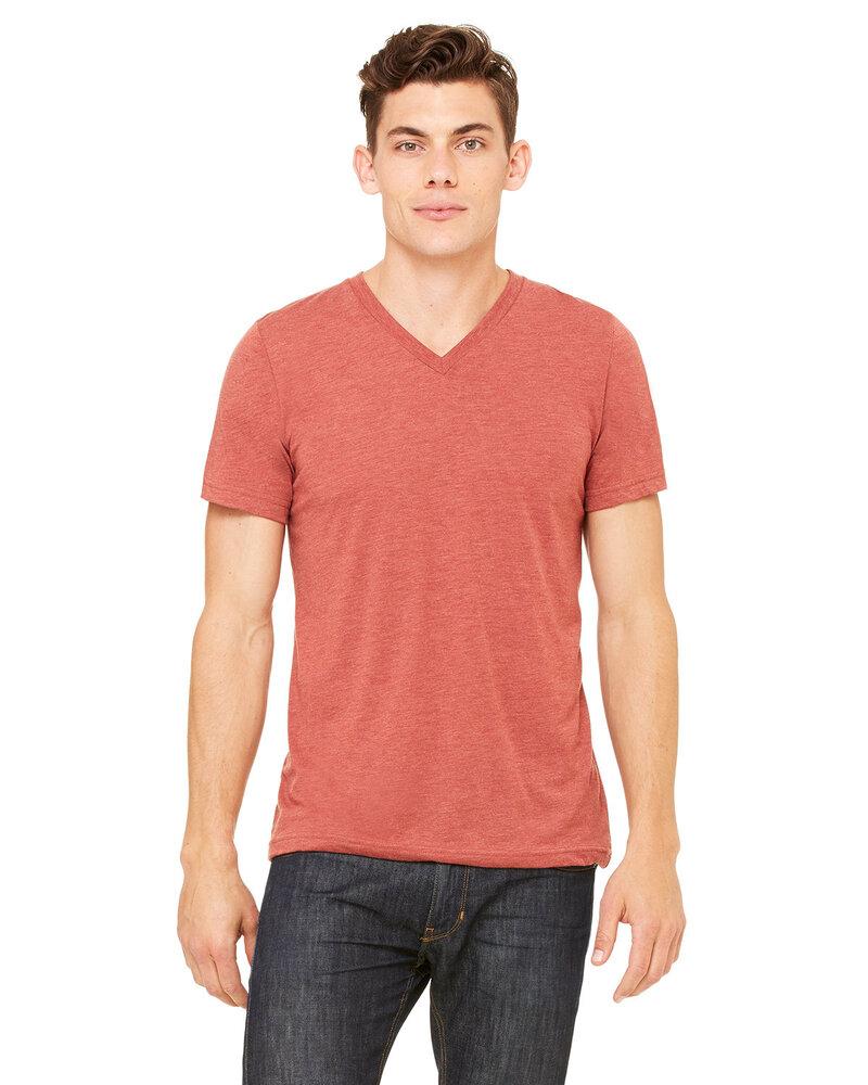 Bella+Canvas 3415C - Unisex Triblend Short-Sleeve V-Neck T-Shirt
