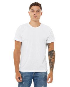 Bella+Canvas 3650 - t-shirt unisexe en poly-coton à manches courtes Blanc
