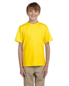 Fruit of the Loom 3931B - Youth 5 oz., 100% Heavy Cotton HD® T-Shirt Yellow