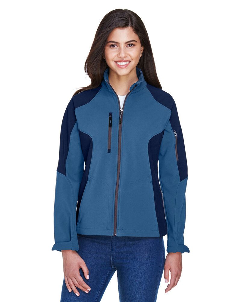 Ash City North End 78077 - Compass Ladies' Color-Block Soft Shell Jacket