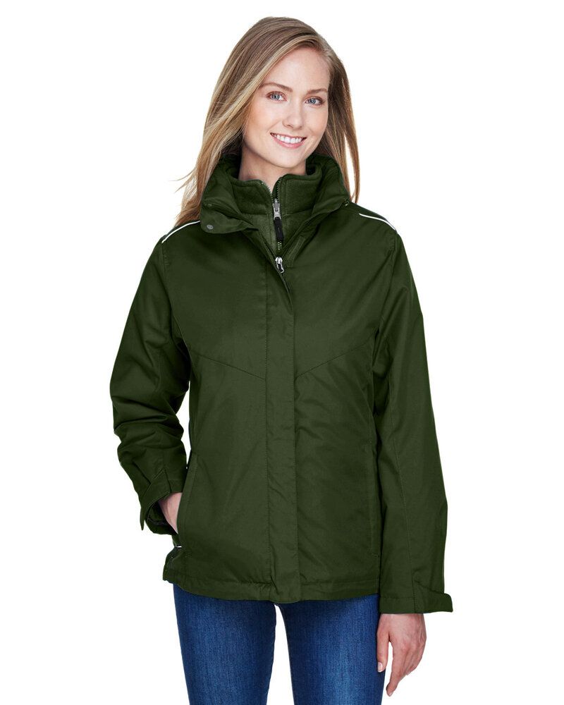 Ash City Core 365 78205 - Region Ladies' 3-In-1 Jackets With Fleece Liner