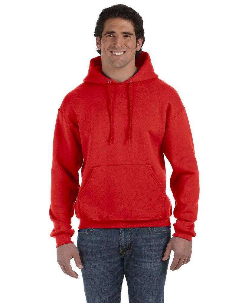 Gildan hoodies for men red