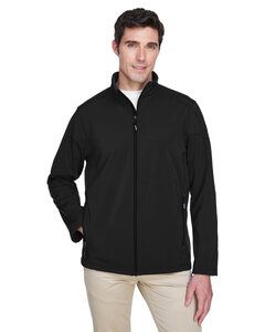 Ash City Core 365 88184 - Cruise Tm Men's 2-Layer Fleece Bonded Soft Shell Jacket Black