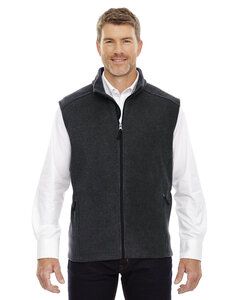 Ash City Core 365 88191 - Journey Core 365™ Men's Fleece Vests Heather Charcoal