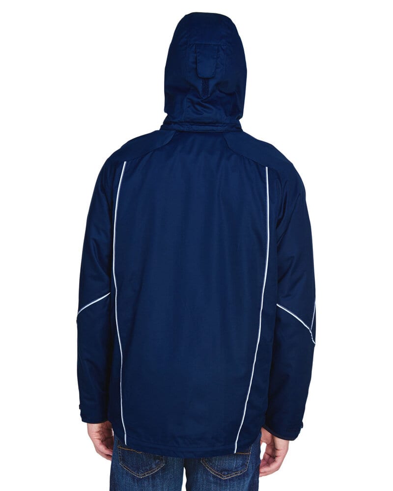 Ash City North End 88196T - ANGLE MEN'S TALL 3-in-1 JACKET WITH BONDED FLEECE LINER