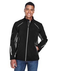 Ash City North End 88678 - Pursuit Mens 3-Layer Light Bonded Hybrid Soft Shell Jacket With Laser Perforation
