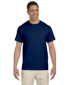 Gildan G230 - T-shirt à poche en coton Ultra Cotton® 6 Oz. Pocket T-Shirt (2300) Marine