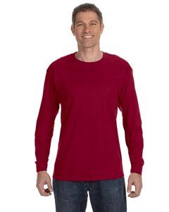 Gildan G540 - Heavy Cotton™ Long-Sleeve T-Shirt Cardenal rojo