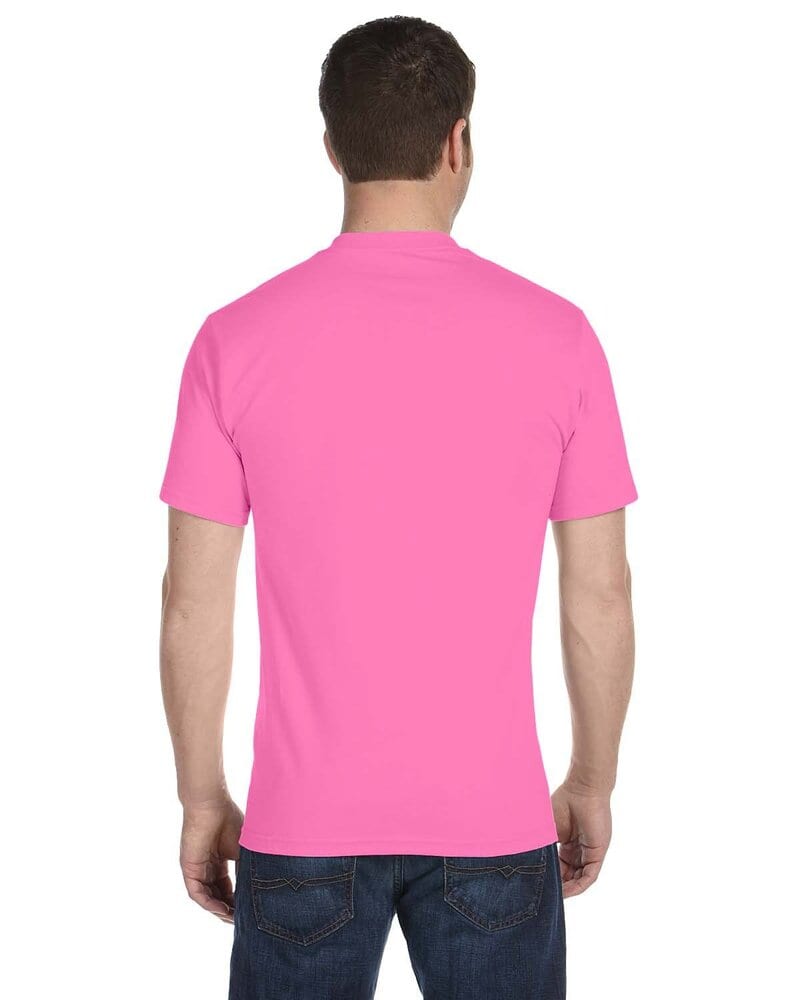 gildan t-shirts for men bright pink