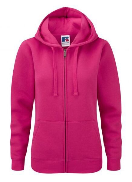 Russell R-266F-0 - Sudadera Authentic con Capucha y Cremallera para Mujer